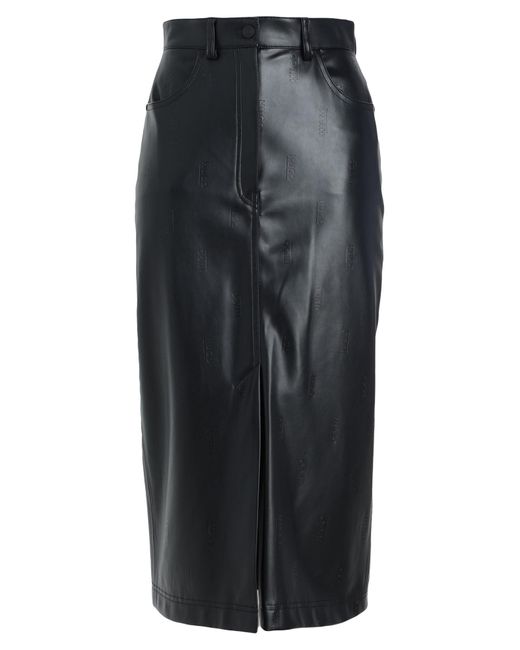 HUGO Black Midi Skirt