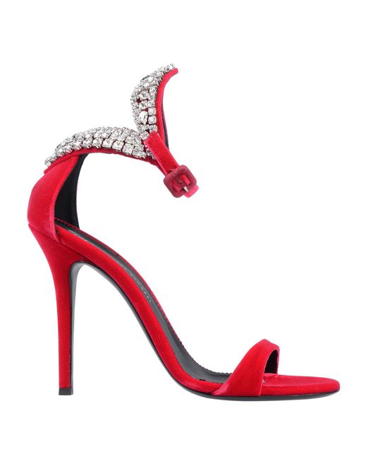 Giuseppe Zanotti Red Sandals