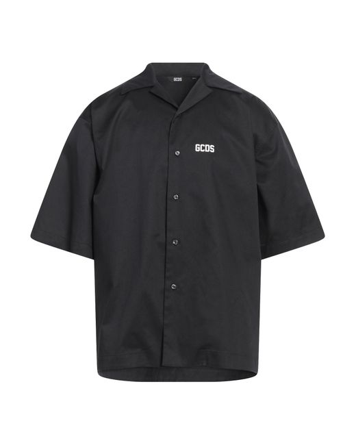 Camicia di Gcds in Black da Uomo