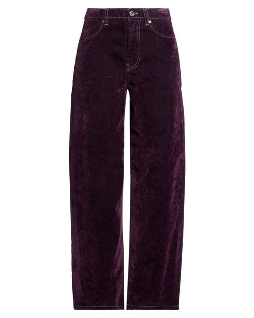 Department 5 Purple Pants Cotton