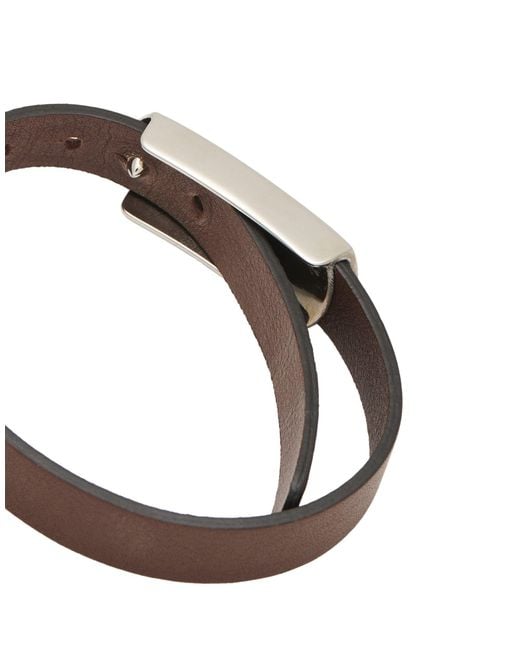 Ferragamo Brown Bracelets for men