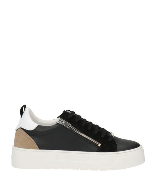 Antony Morato Black Sneakers Leather for men