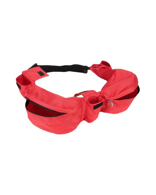 Gcds Red Belt Bag for men