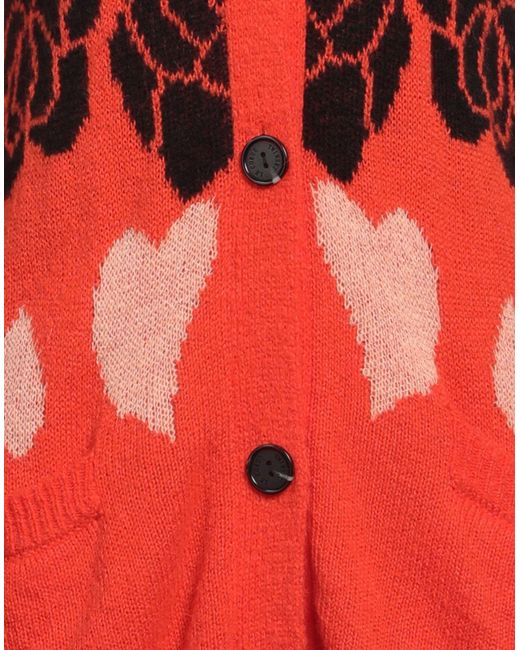 LE COEUR TWINSET Red Cardigan