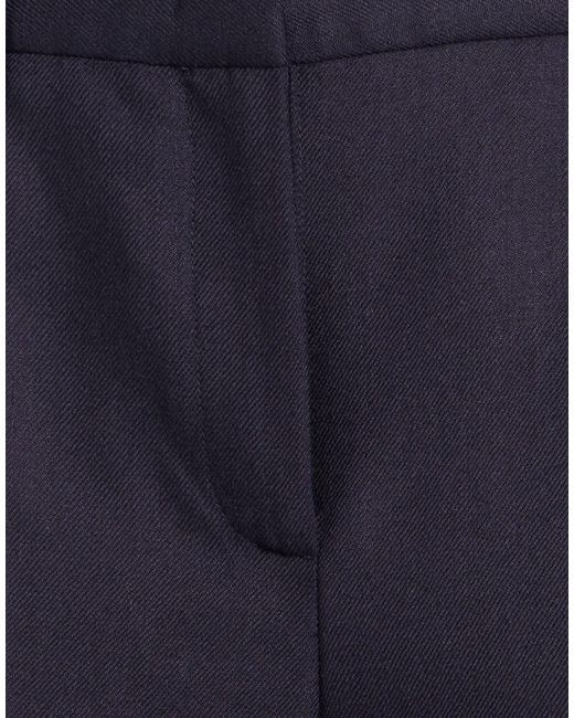Marella Blue Midnight Pants Virgin Wool
