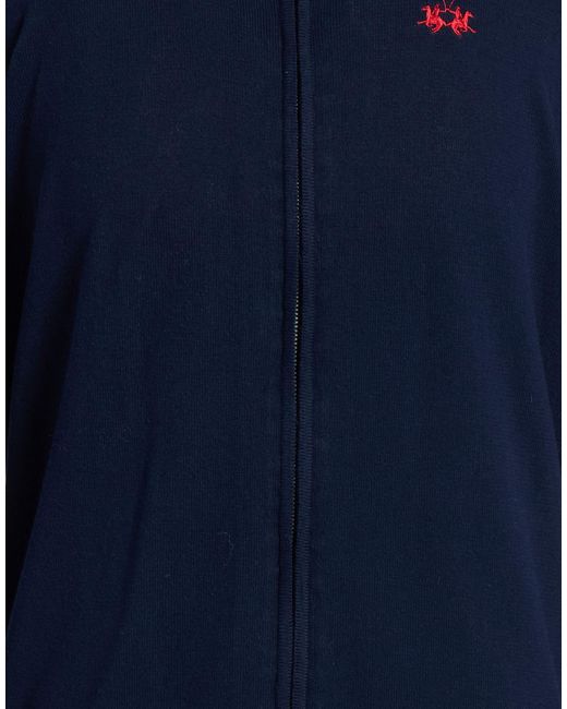 La Martina Blue Cardigans for men