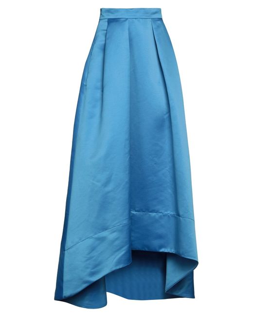 Pinko Blue Maxi Skirt