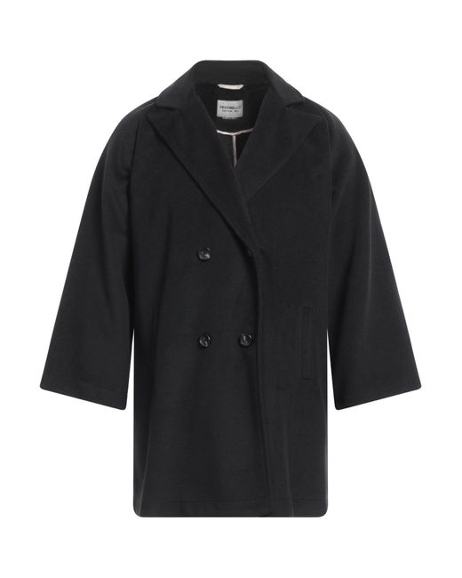 Fred Mello Black Coat for men
