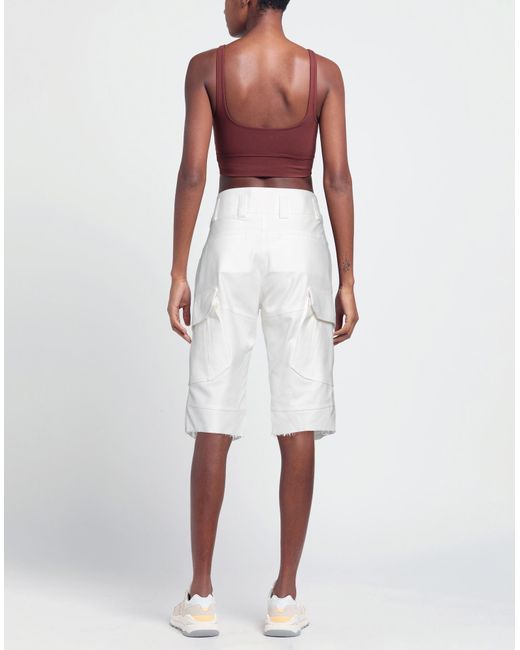 Givenchy White Cropped Trousers