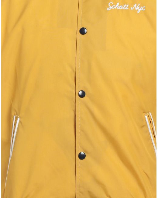 Schott Nyc Yellow Jacket for men