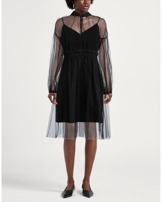 Twinset Black Midi Dress