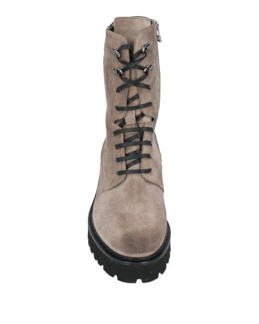 Triver Flight Brown Ankle Boots Leather