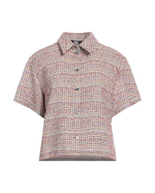 Karl Lagerfeld Gray Shirt Polyester, Acrylic, Cotton, Viscose