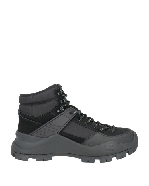 Tommy Hilfiger Black Ankle Boots for men