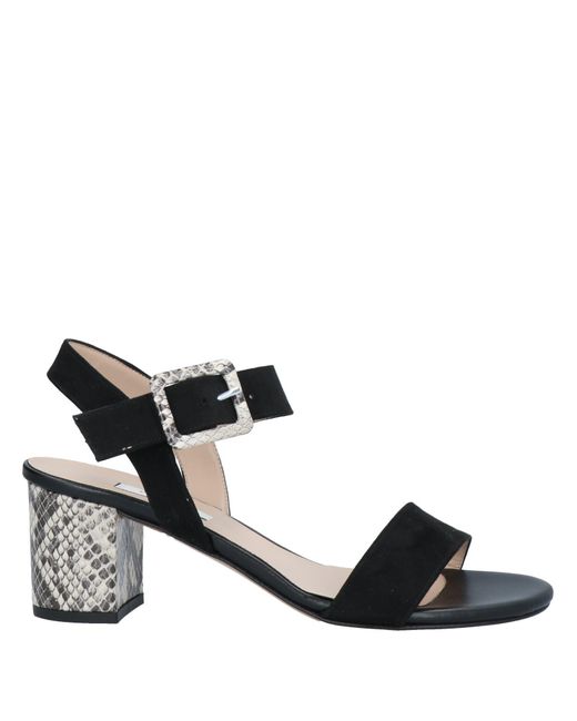 Albano Black Sandals