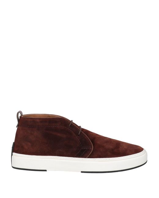 Brimarts Brown Ankle Boots Leather for men