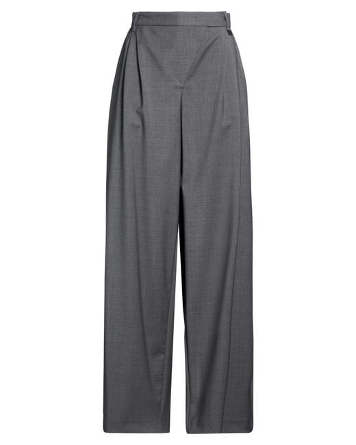 GIUSEPPE DI MORABITO Gray Pants Virgin Wool