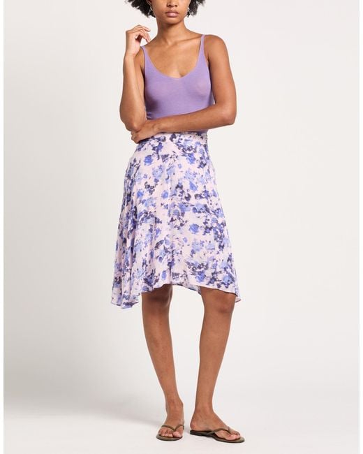 Isabel Marant Blue Midi Skirt Viscose