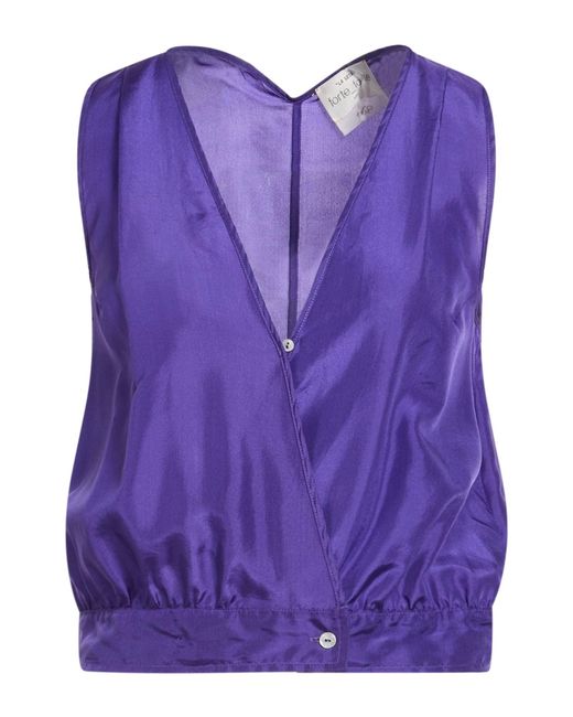 Forte_forte Purple Tops