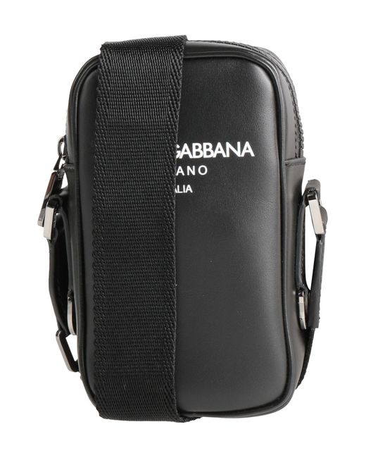 Dolce Gabbana Cross body Bag in Black for Men Lyst UK