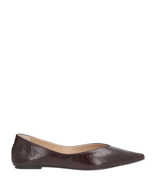 Alysi Brown Ballet Flats