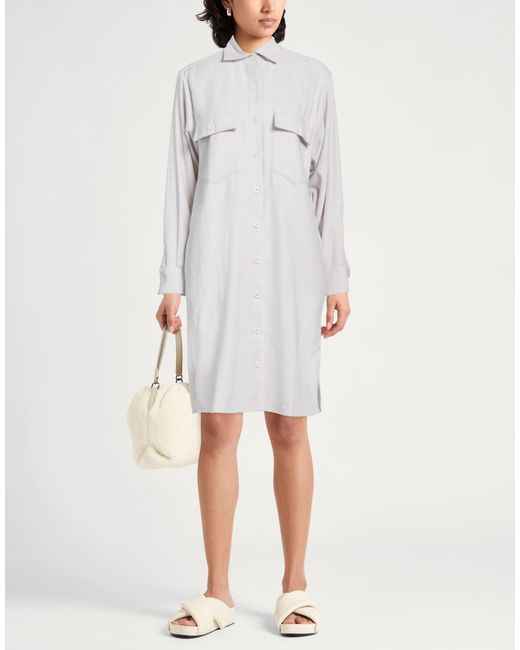 Xacus Gray Midi Dress
