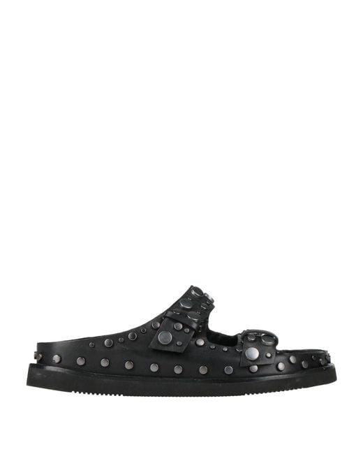 Ash Black Sandals