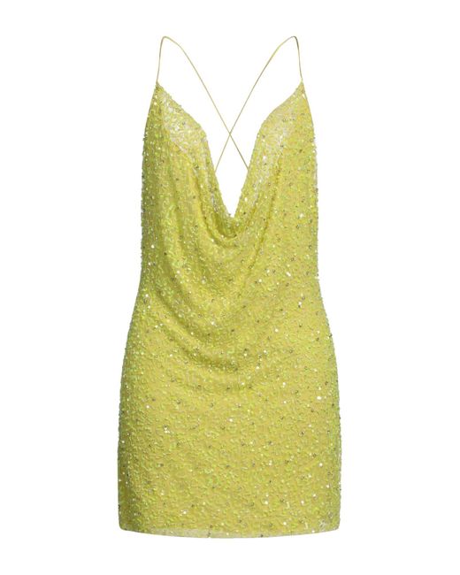retroféte Yellow Mini Dress