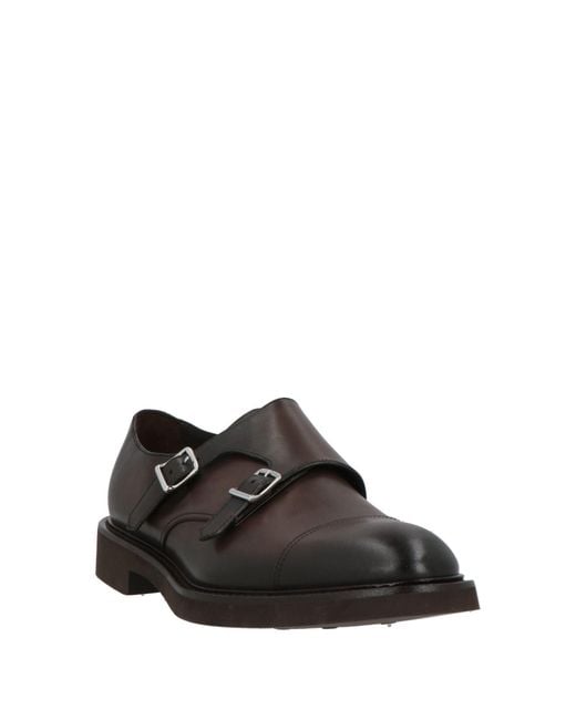 Doucal's Black Verona Loafers Leather for men