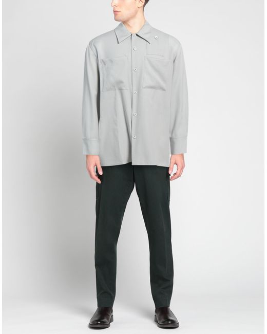 Camisa Jil Sander de hombre de color Gray