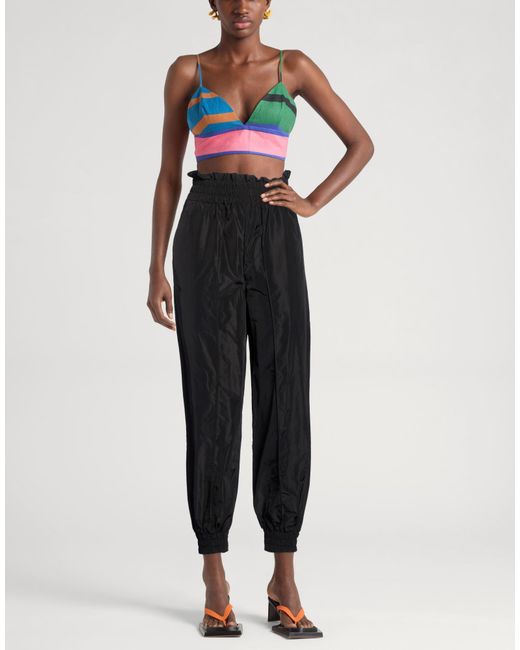Versace Jeans Couture Black Pants Polyester