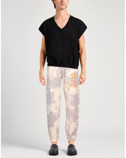 Aries X Umbro White Trouser for men