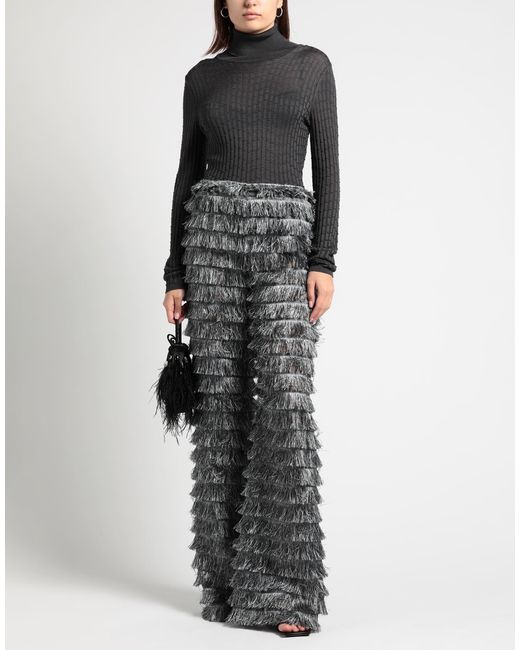 Alberta Ferretti Gray Pants Polyester