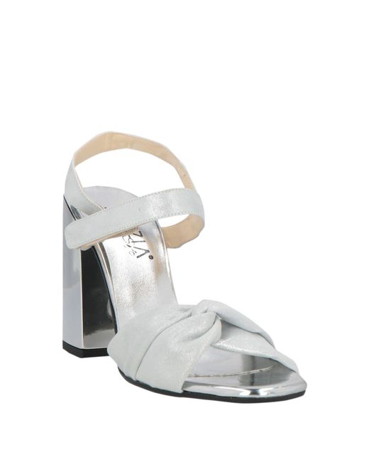 Cinzia Soft White Sandals