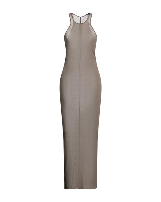 Robe Midi Rick Owens en coloris Gray