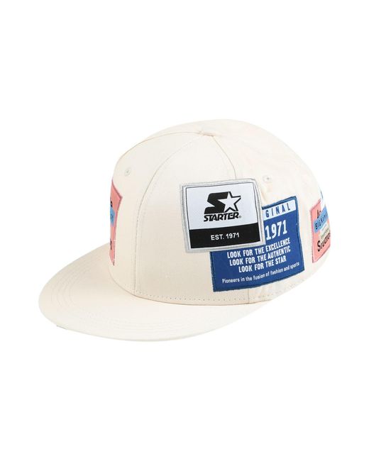 Acne Studios Cotton Hat in Ivory (White 