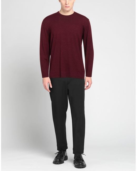 Pullover di Seven Gauge in Red da Uomo