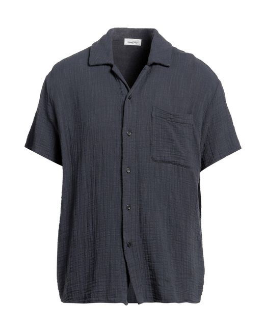 American Vintage Blue Shirt for men