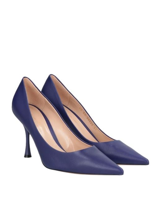 Gianvito Rossi Blue Pumps