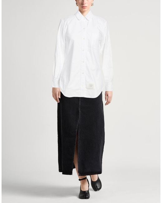 Thom Browne White Shirt Cotton
