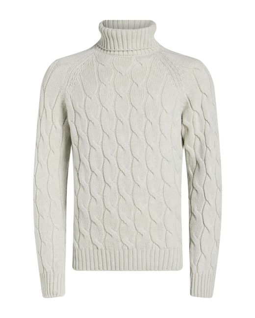Gran Sasso Gray Turtleneck for men