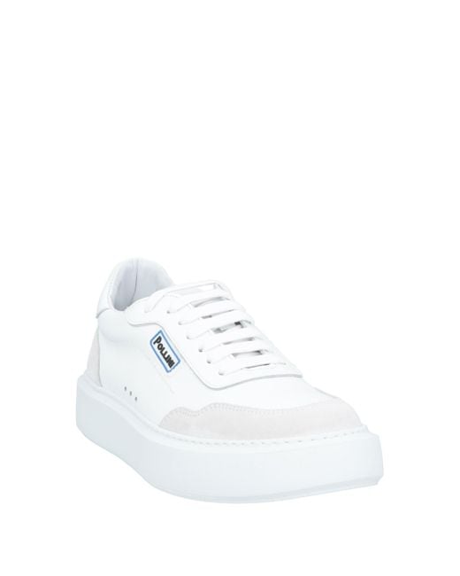Pollini White Trainers for men