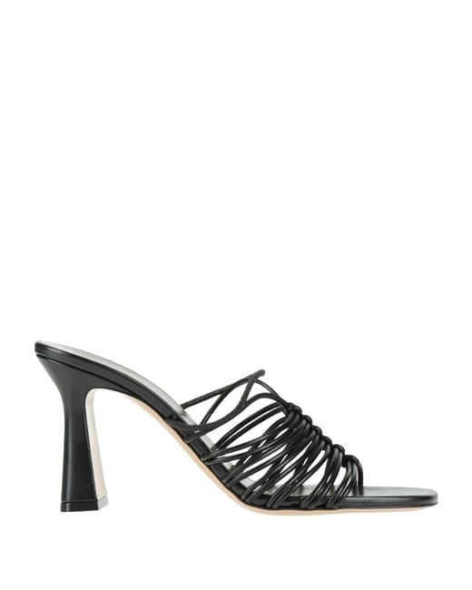 MARIA LUCA White Sandals Leather