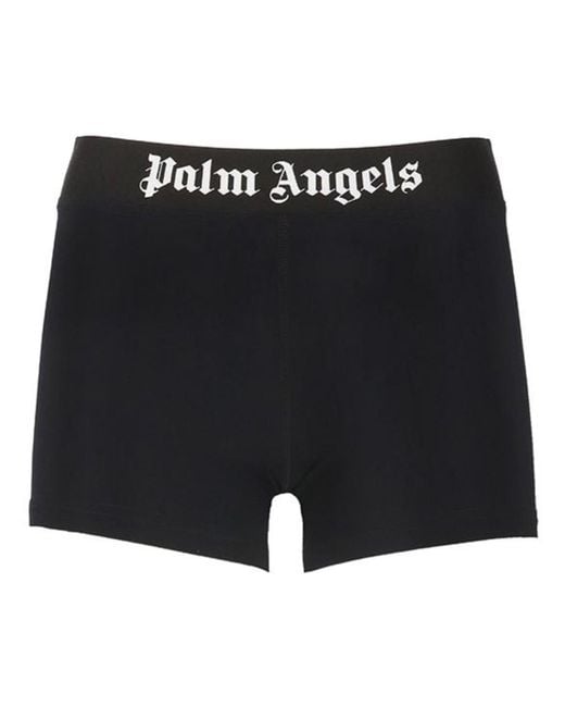 Palm Angels Black Shorts & Bermudashorts