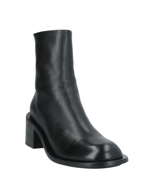 Marsèll Black Ankle Boots Leather