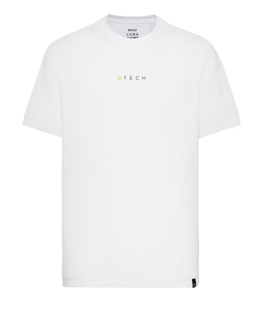 Boggi T-shirts in White für Herren