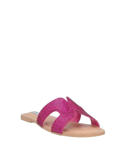 Steve madden clearance pink fur slides