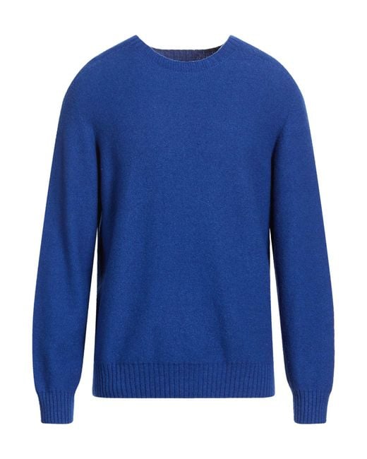Universal Works Blue Sweater Wool, Organic Cotton for men