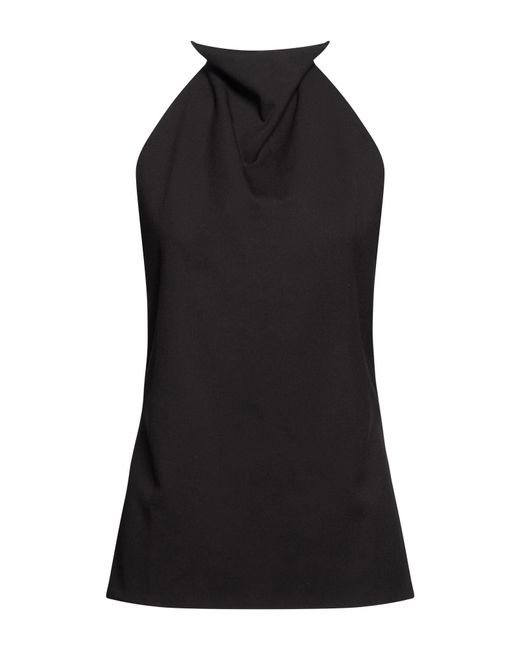 FEDERICO CINA Black Top Polyester, Viscose, Elastane