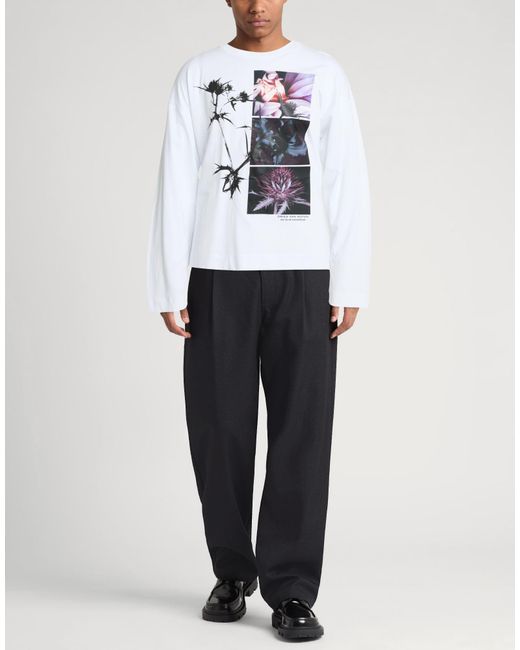 Dries Van Noten White T-Shirt for men
